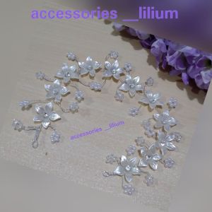 ریسه گل نرگس شینیون مو | JCHK-6901