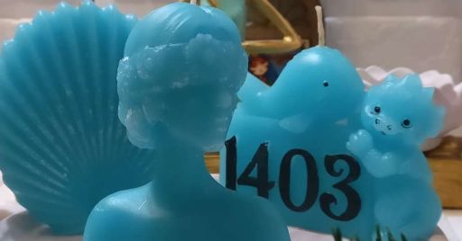 شمع سفید | JCHK-6912