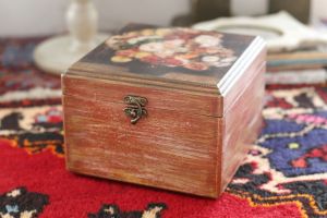 جعبه چوبی پتینه | JCHK-7024