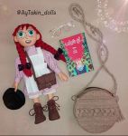 عروسک پارچه‌ای طرح آنشرلی | JCHK-2277