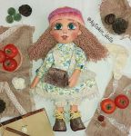 عروسک پارچه ای سوداِ | JCHK-2281