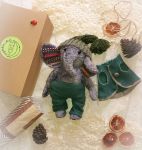 عروسک پولیشی فیل | JCHK-4653