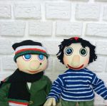 عروسک کلاه قرمزی و پسرخاله | JCHK-4657