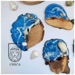 زیر لیوانی طرح دریا  | JCHK-7091