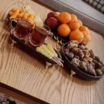 ست سه تایی سینی سنگی پایه دار | JCHK-7190