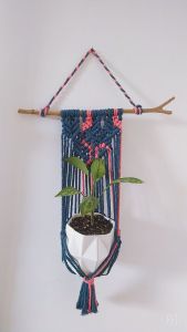 اویز گل مکرومه | JCHK-7192