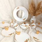 هفت‌سین سفالی گل سرخ  | JCHK-7284