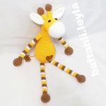 عروسک مو کوتاه بافتنی | JCHK-2123