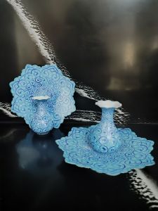 ست گلدان و بشقاب  | JCHK-7325