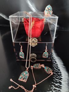 زیور آلات فیروزه کوبی  | JCHK-7355