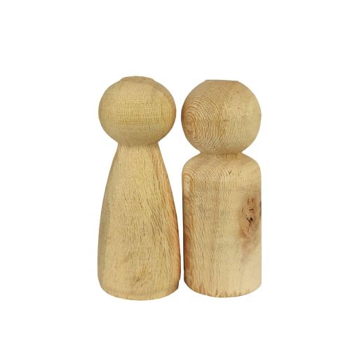 آدمک چوبی مجموعه 2 عددی | JCHK-7440
