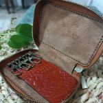 کیف دورزیپ و جاکلیدی چرم | JCHK-7438