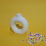 قالب سیلیکونی گلدان دوناتی | JCHK-7533