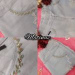 شلوار لی گلدوزی شده با دست | JCHK-7592