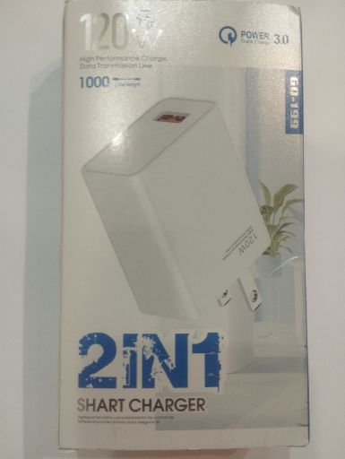 شارژر موبایل 120w فست شارژ همراه با کابل | JCHK-7889