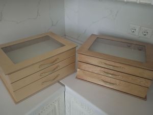 کنسول قاشق چنگال و لوازم چوبی منزل