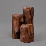 ست جاعودی جاشمعی چوبی مدل  روستیک  | JCHK-7789