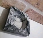 زیرسیگاری طرح مربع | JCHK-7880