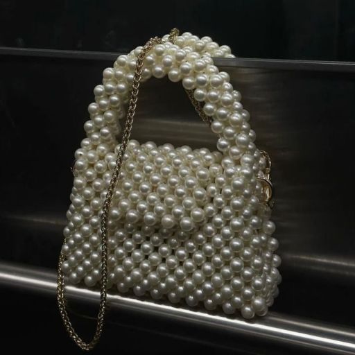 کیف دستساز مرواریدی | JCHK-7912