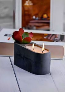 ست شمع و گلدان  | JCHK-7962