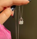 گردنبند طرح کیف دخترانه | JCHK-8071