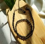 گردنبند رزسیاه | JCHK-8092