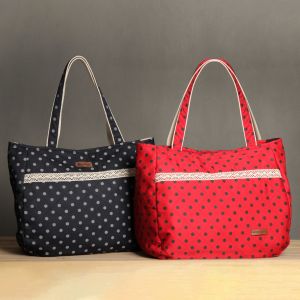 کیف زنانه پارچه ای طرح زیزی سایز بزرگ | JCHK-8139