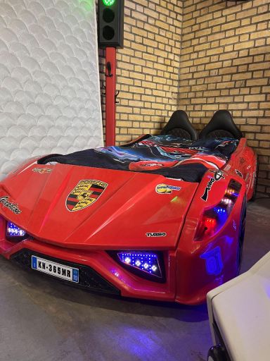 تخت خواب ماشینی مدل پورشه برند آراچوب | JCHK-8177