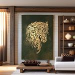 تابلو تکسچر اسب | JCHK-14993