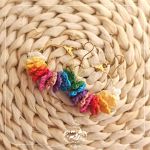 گوشواره شکوفا (سایز کوچک) | JCHK-8223