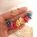 گوشواره شکوفا (سایز کوچک) | JCHK-8223