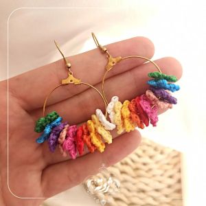 گوشواره شکوفا (سایز کوچک) | JCHK-8223