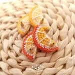 گوشواره مرکبات😁 | JCHK-8224 گوشواره مرکبات😁 | JCHK-8224