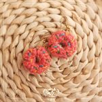 گوشواره دونات | JCHK-8232