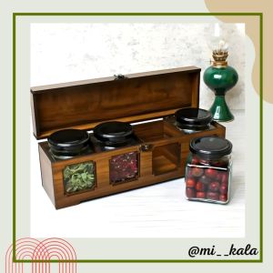 جعبه ادویه و تنقلات و دمنوش | JCHK-8338