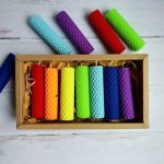 شمعهای موم عسلی | JCHK-8360