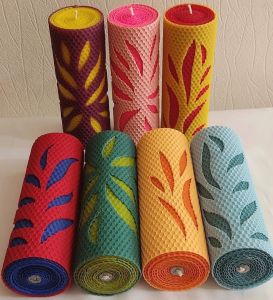 شمعهای موم عسلی | JCHK-8360