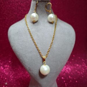 نیم ست استیل مروارید  | JCHK-11937