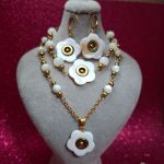 ست استیل صدف گل نرگس | JCHK-11941