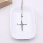 گردنبند شمشیر شکسته نارسیل  | JCHK-8414