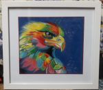 تابلو عقاب رنگی | JCHK-8512