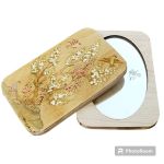 قاب آینه چوبی نقاشی‌شده با دست | JCHK-8609