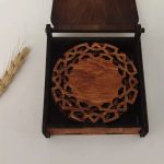 زیر‌لیوانی چوبی  | JCHK-8635