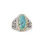 انگشتر فیروزه مردانه حجت  | JCHK-8692 انگشتر فیروزه مردانه حجت  | JCHK-8692