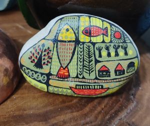 نقاشی روی سنگ | JCHK-8696