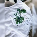 نقاشی روی پارچه و لباس🌺 | JCHK-8762