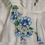 نقاشی روی پارچه و لباس🌺 | JCHK-8762