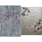 تابلو دکوراتیو برجسته شکوفه  | JCHK-8851