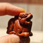 مجسمه سنگی دکوری شیر | JCHK-8996