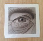 طراحی سیاه قلم چشم‌پیر | JCHK-9045